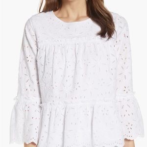 Vineyard vines brand new women’s eyelet top